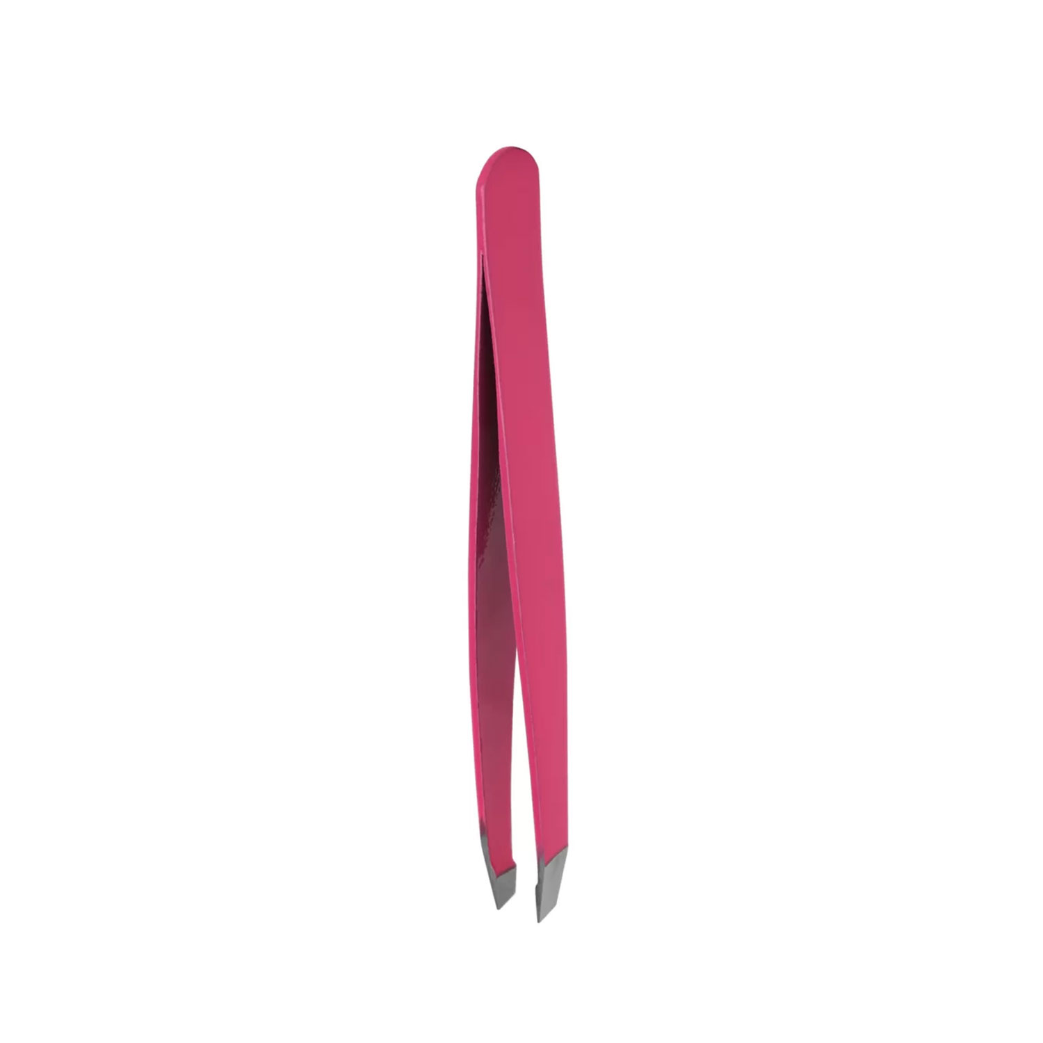 White eyebrow tweezers Пинцет для бровей 9,5 см