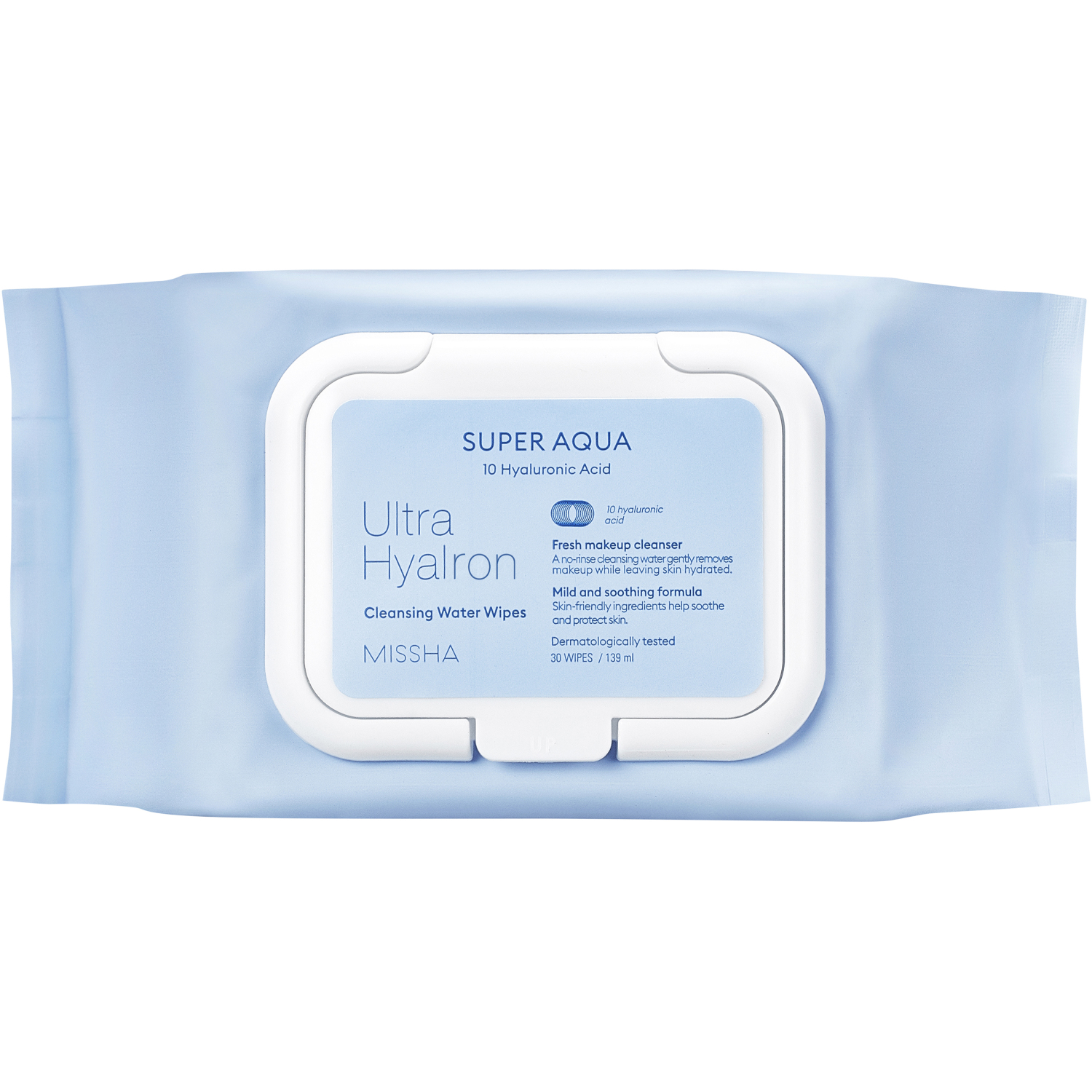 Super Aqua Ultra Hyalron Салфетки для умывания и снятия макияжа