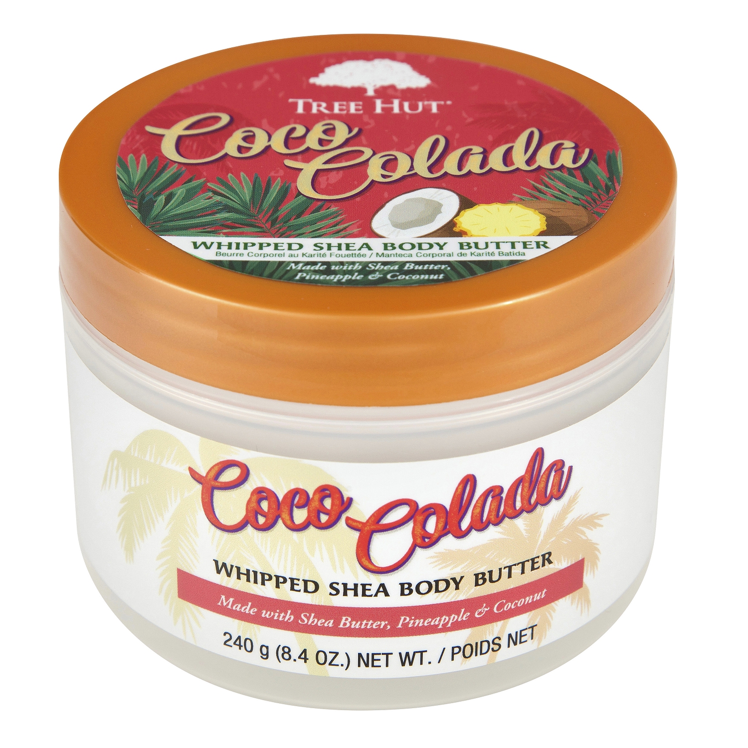 Coco Colada Крем-баттер для тела с ароматом кокоса и ананаса