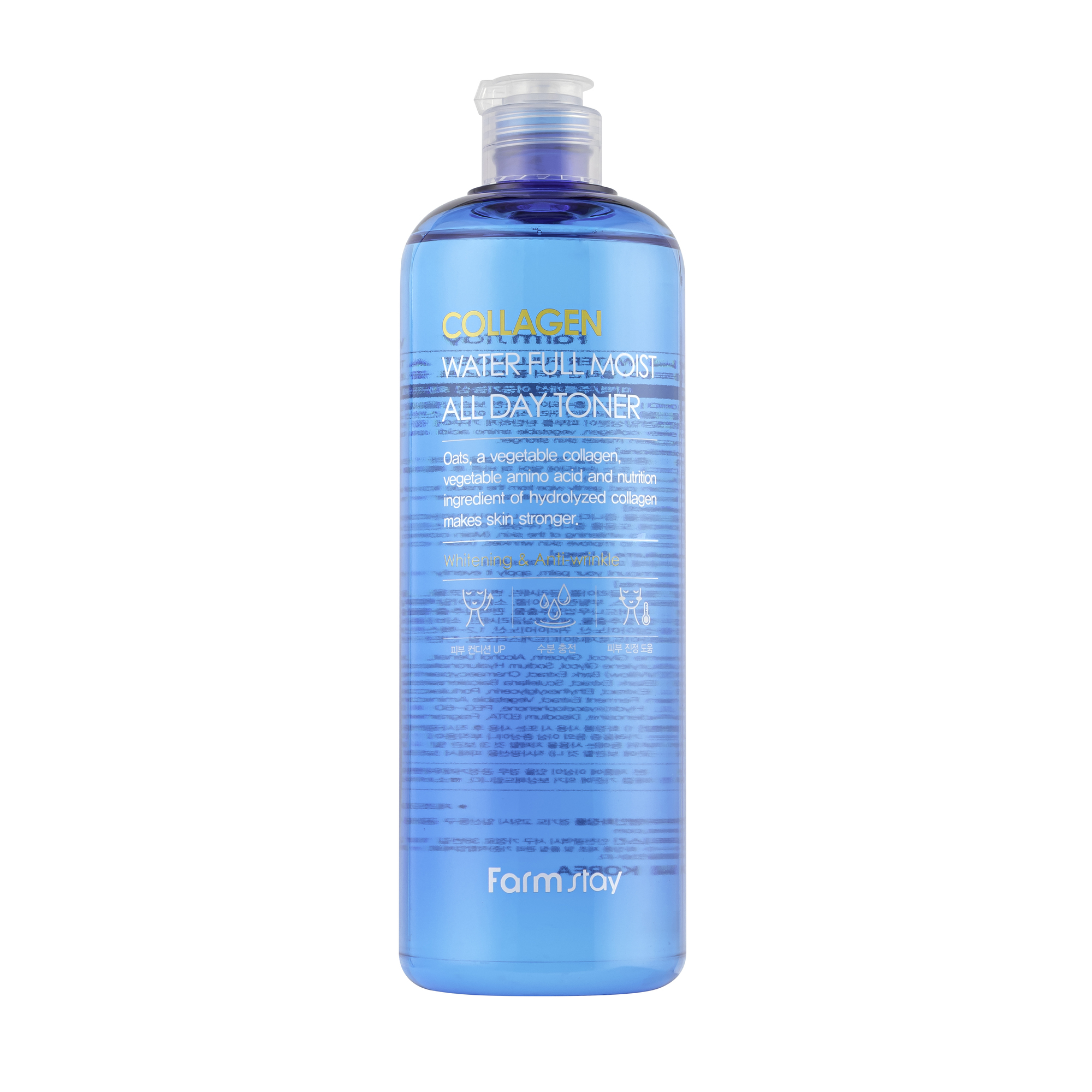 Collagen Water Full Moist All Day Toner Повышающий упругость кожи тонер для лица с коллагеном