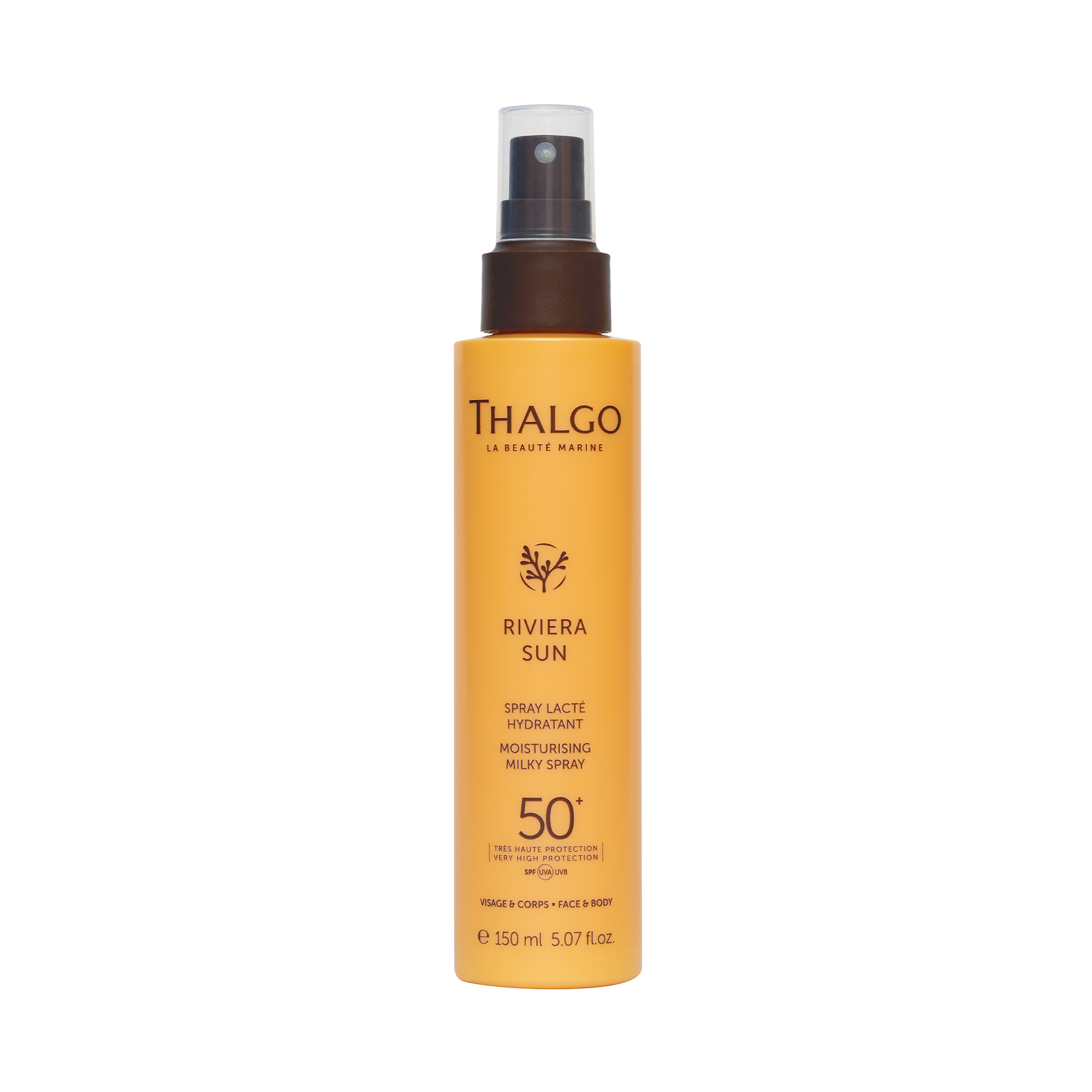 RIVIERA SUN Солнцезащитный увлажняющий спрей-молочко SPF50+ для лица и тела