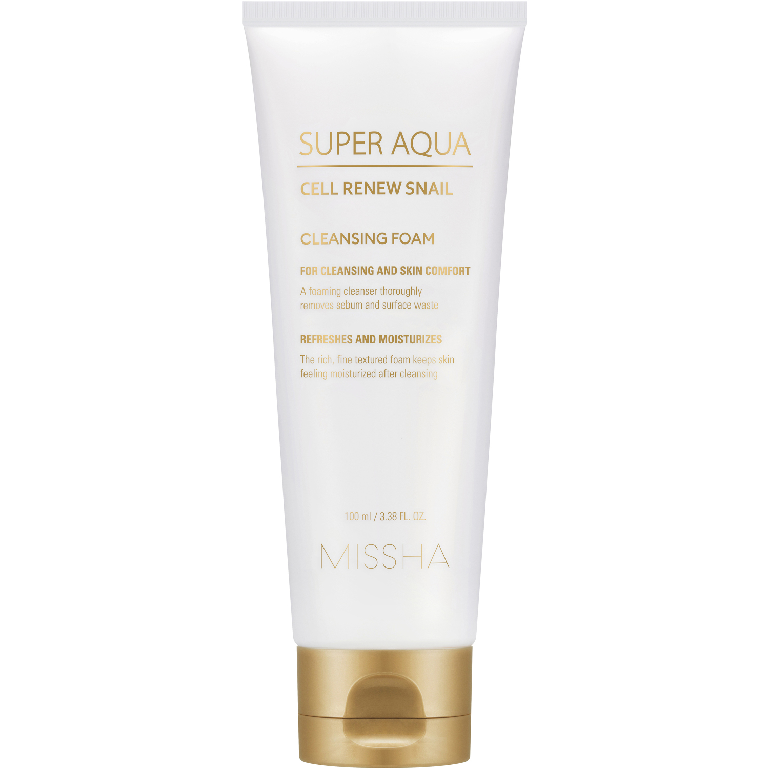 Super Aqua Cell Renew Пенка для умывания с секрецией улитки