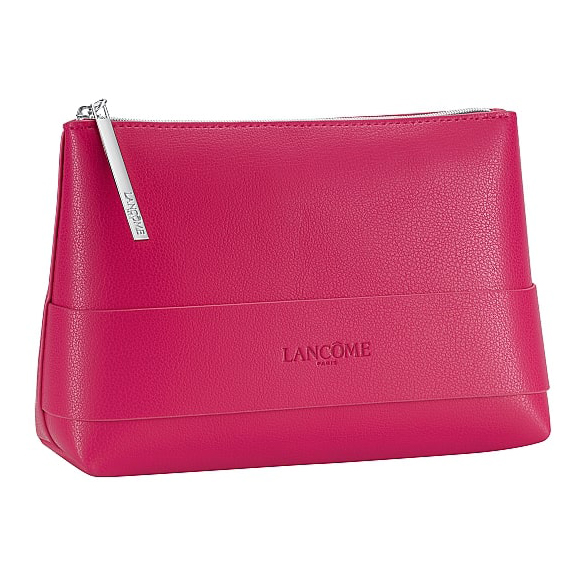 Розовая косметичка Lancome