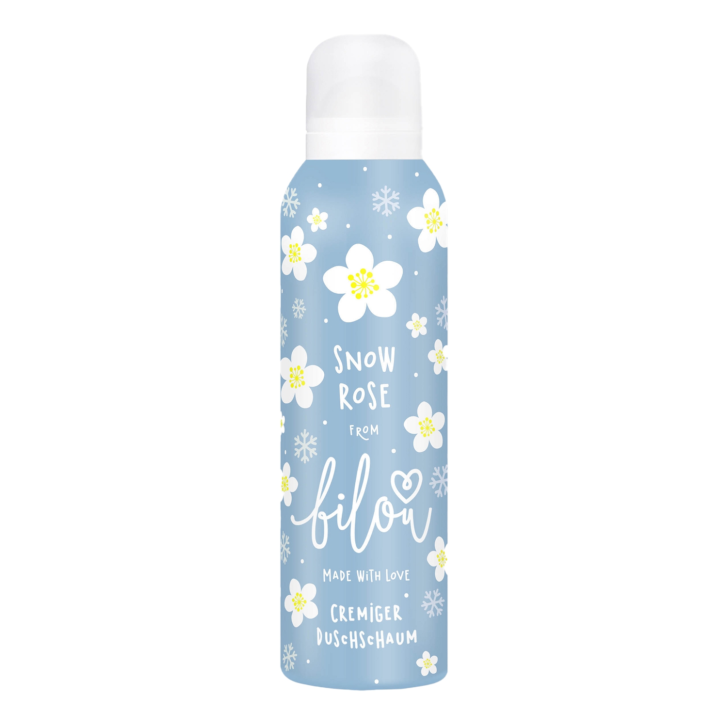 Snow Rose Пенка для душа с ароматом заснеженных цветов