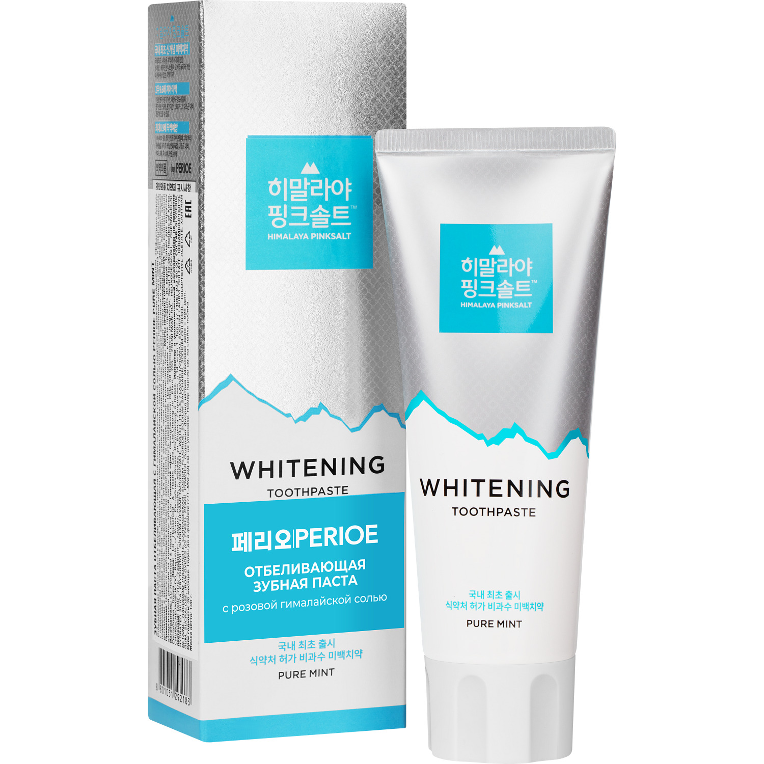 Pure Mint Отбеливающая зубная паста c гималайской солью