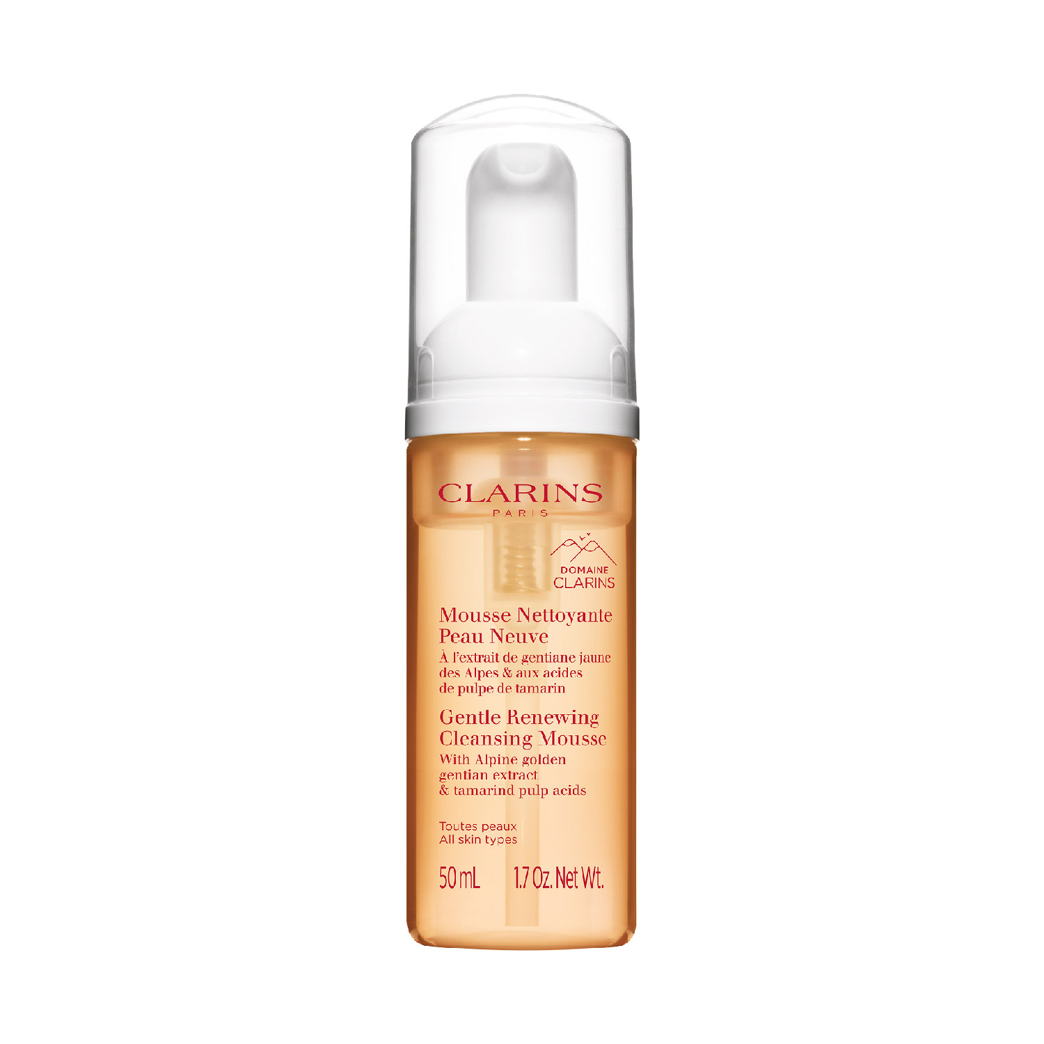 Mousse Nettoyante Peau Neuve Очищающий пенящийся мусс для любого типа кожи в дорожном формате