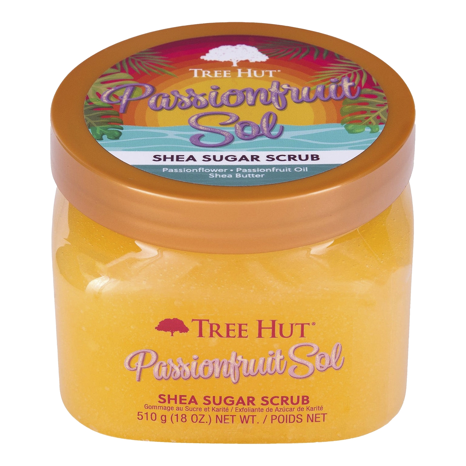 Passionfruit Sol Сахарный скраб для тела с ароматом маракуйи