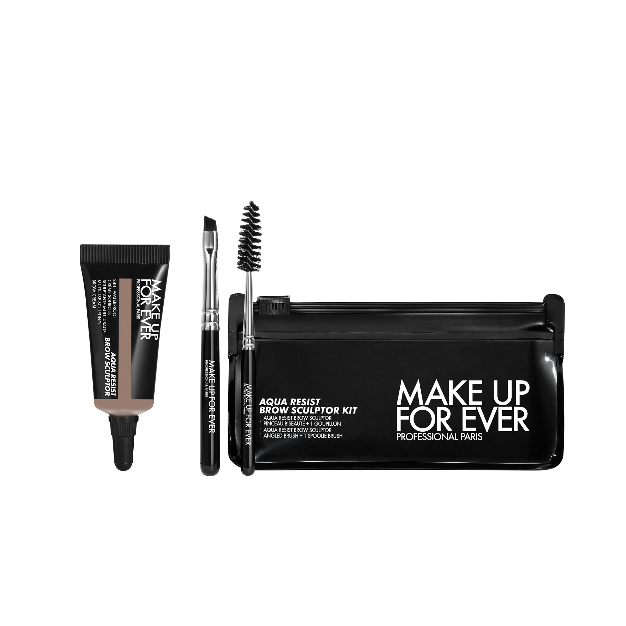 AQUA RESIST BROW SCULPTOR SET Набор-корректор для бровей Make UP FOR Ever