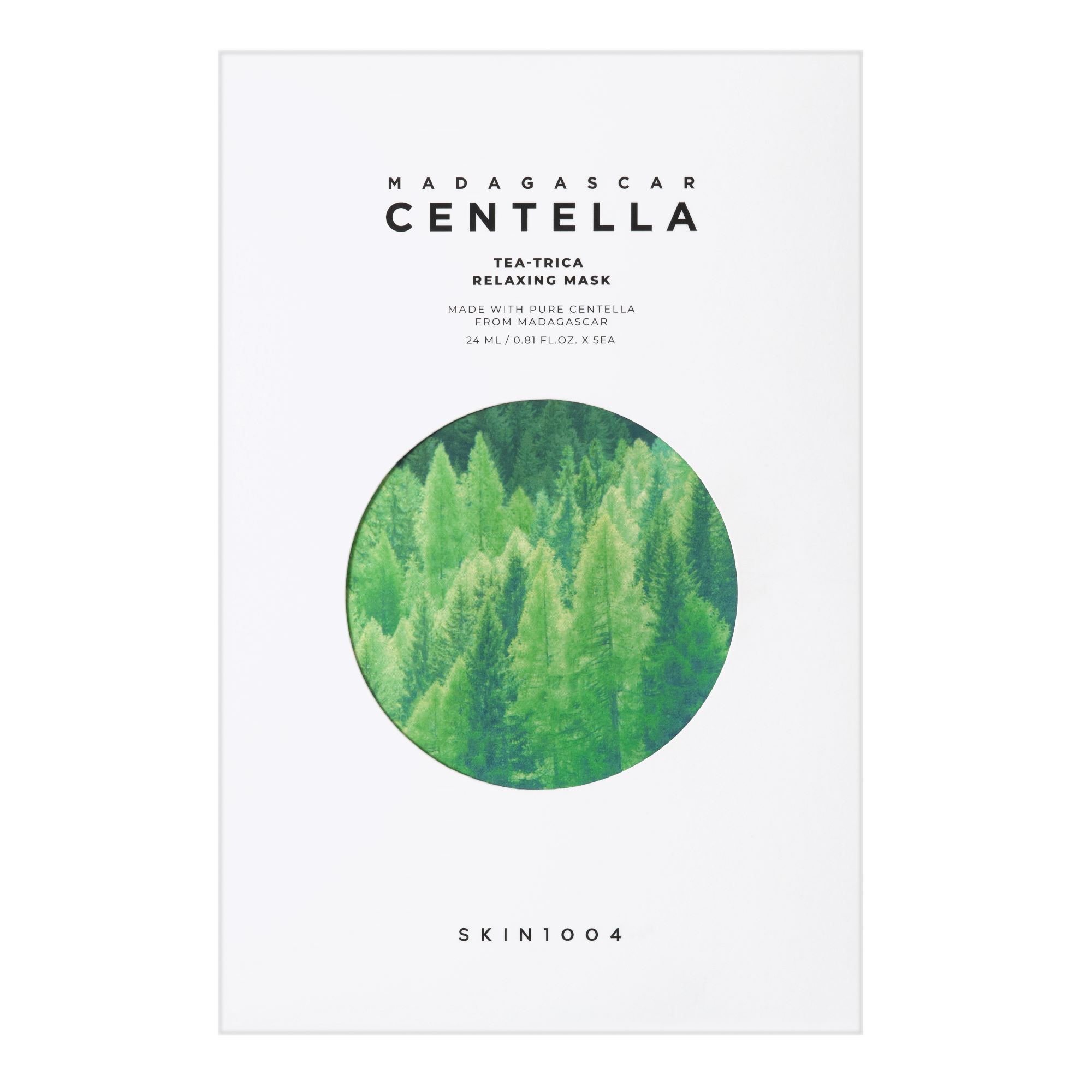 Madagascar Centella Tea-Trica Mаски для лица расслабляющие