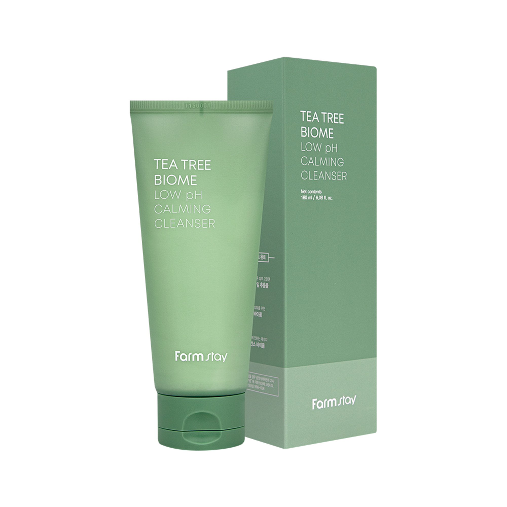Tea Tree Biome Low pH Calming Cleanser Пенка для лица с чайным деревом для чувствительной кожи