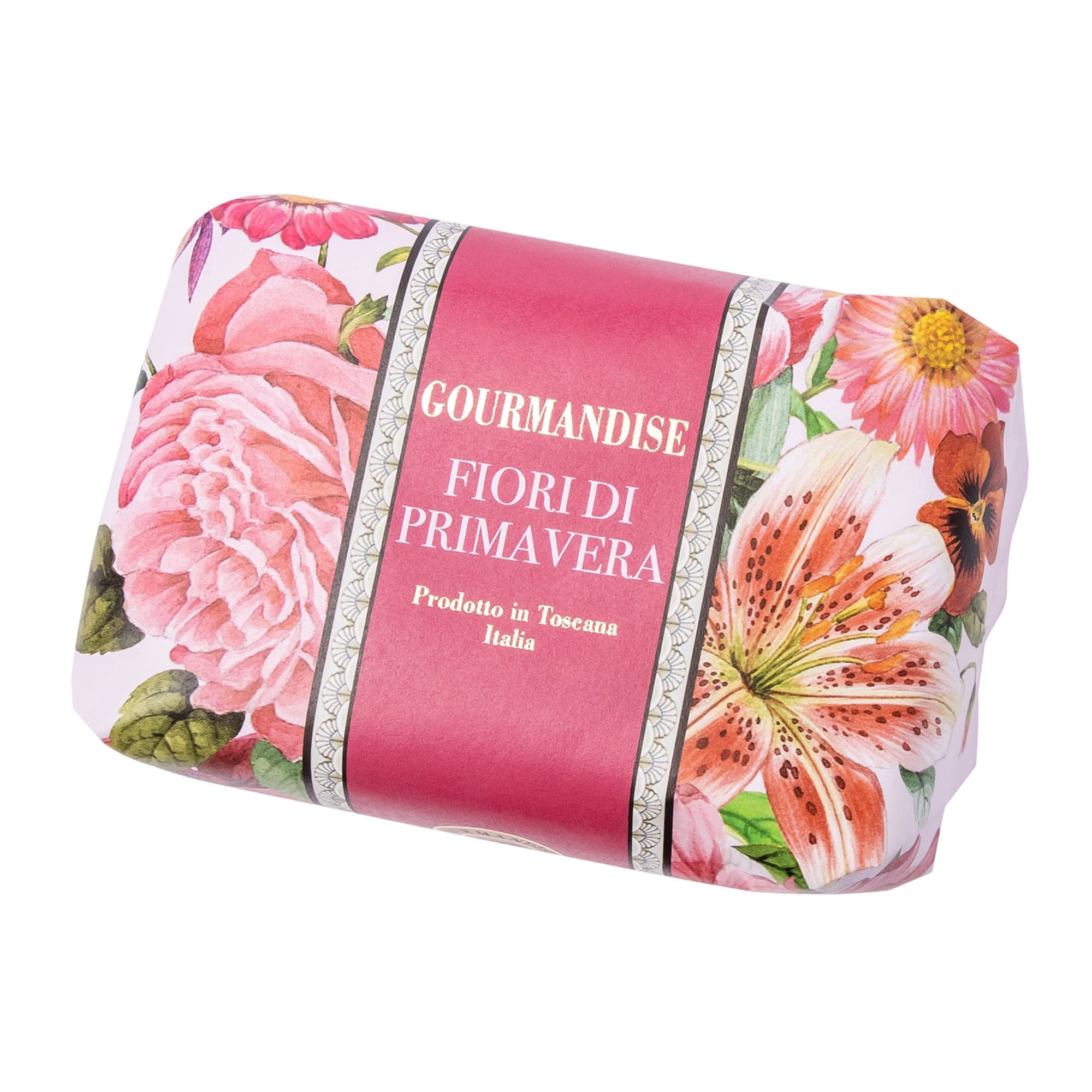 Натуральное парфюмированное мыло весенние цветы
