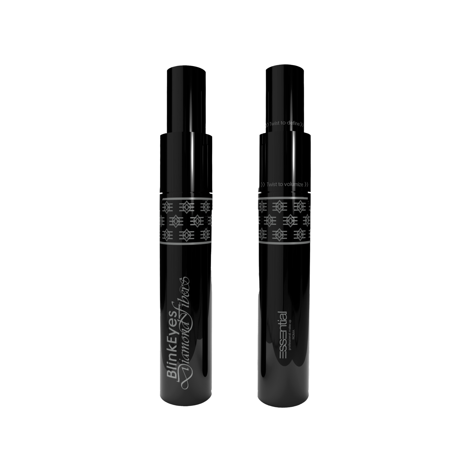 BLINK EYES DIAMOND FIBERS Тушь двусторонняя с фиброй