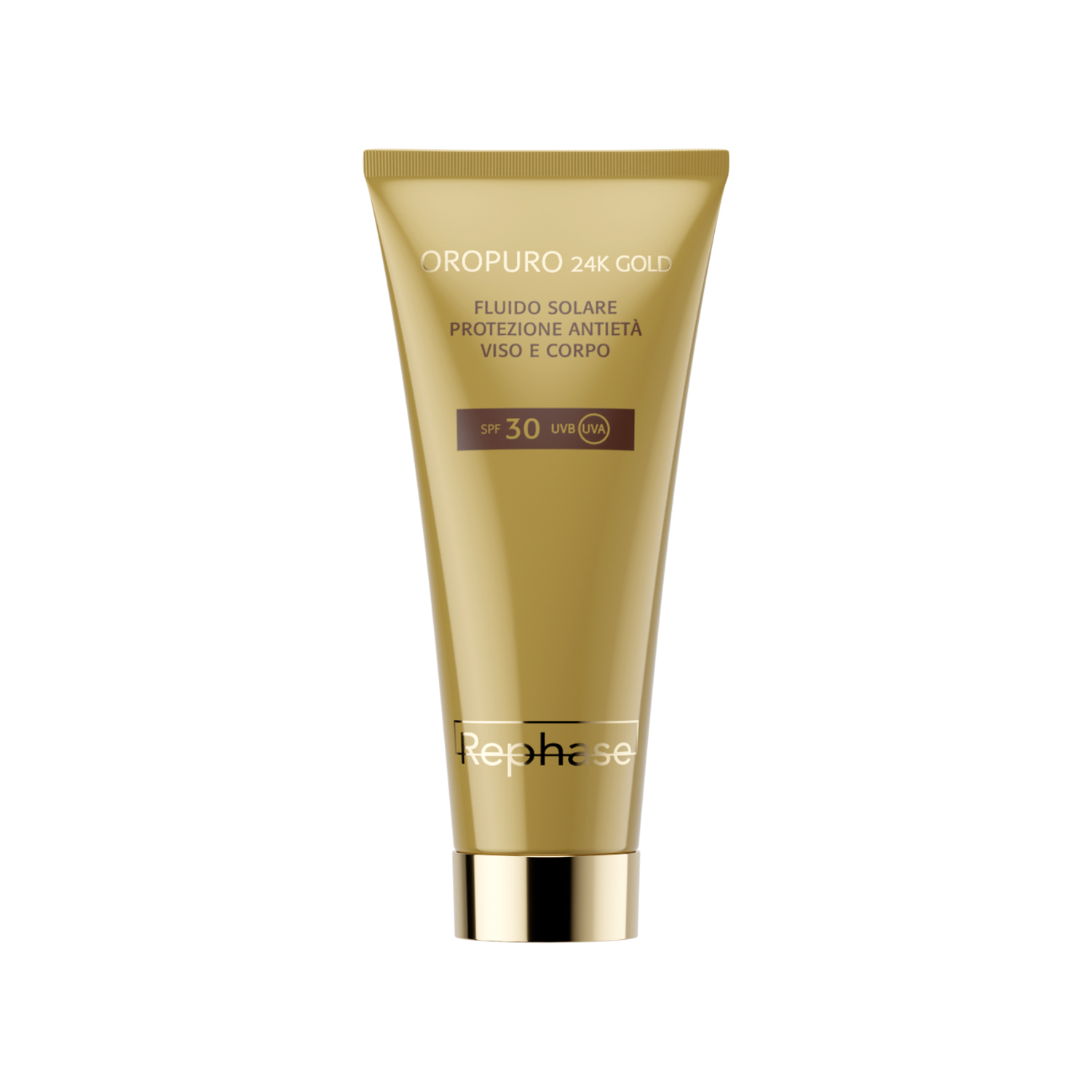 SUN CARE OROPURO 24K SUNSCREEN SPF30 Флюид для лица и тела солнцезащитный увлажняющий