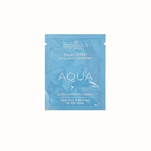 Сыворотка для увлажнения и омоложения кожи COCOSOLIS SKIN CARE AQUA, 2 мл.