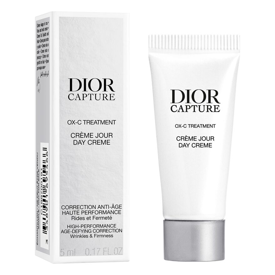 Омолаживающий дневной крем для лица и шеи DIOR CAPTURE OX-C TREATMENT, 5 мл