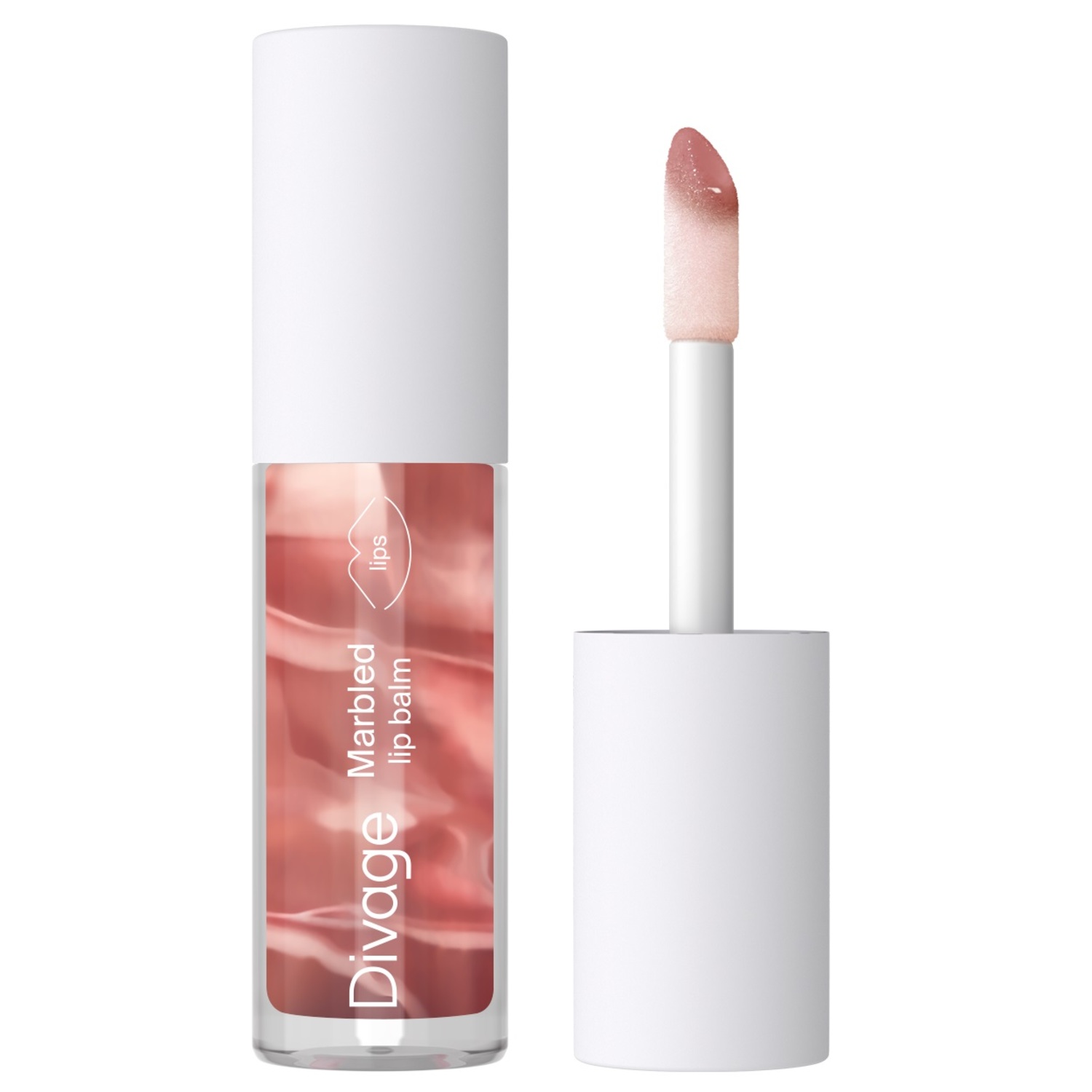 Бальзам для губ Marbled Lip Balm , Тон 06 rosewood