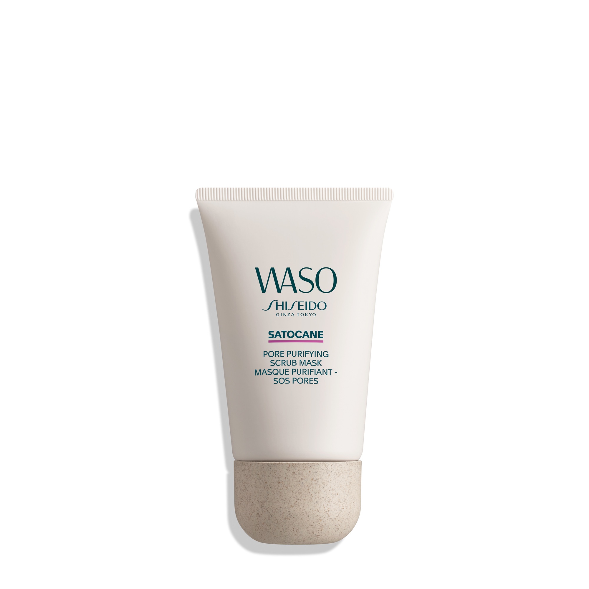 SHISEIDO WASO SATOCANE Маска-скраб для глубокого очищения пор, 80 мл