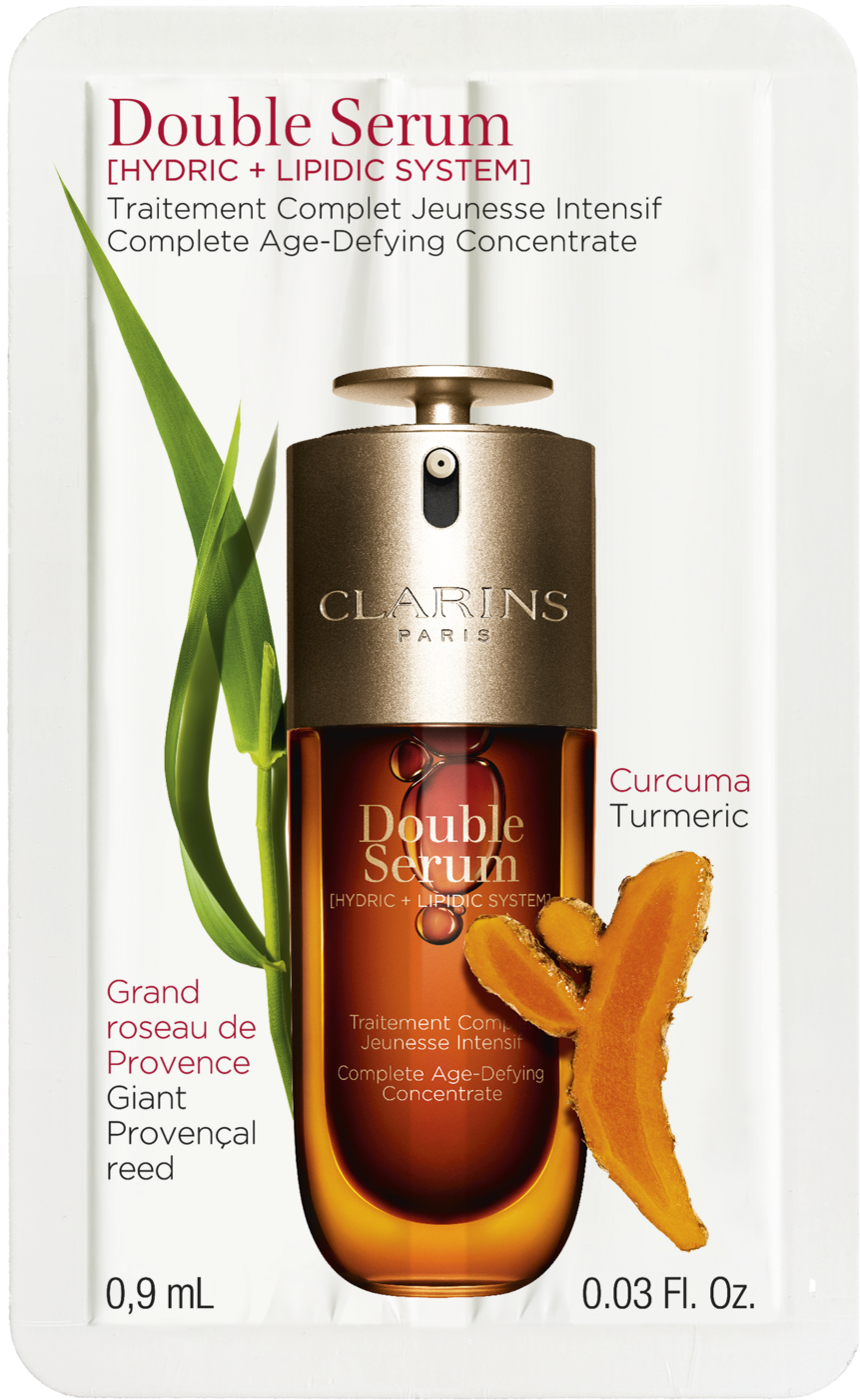 Комплексная омолаживающая двойная сыворотка для лица CLARINS Double Serum 0,9 мл.