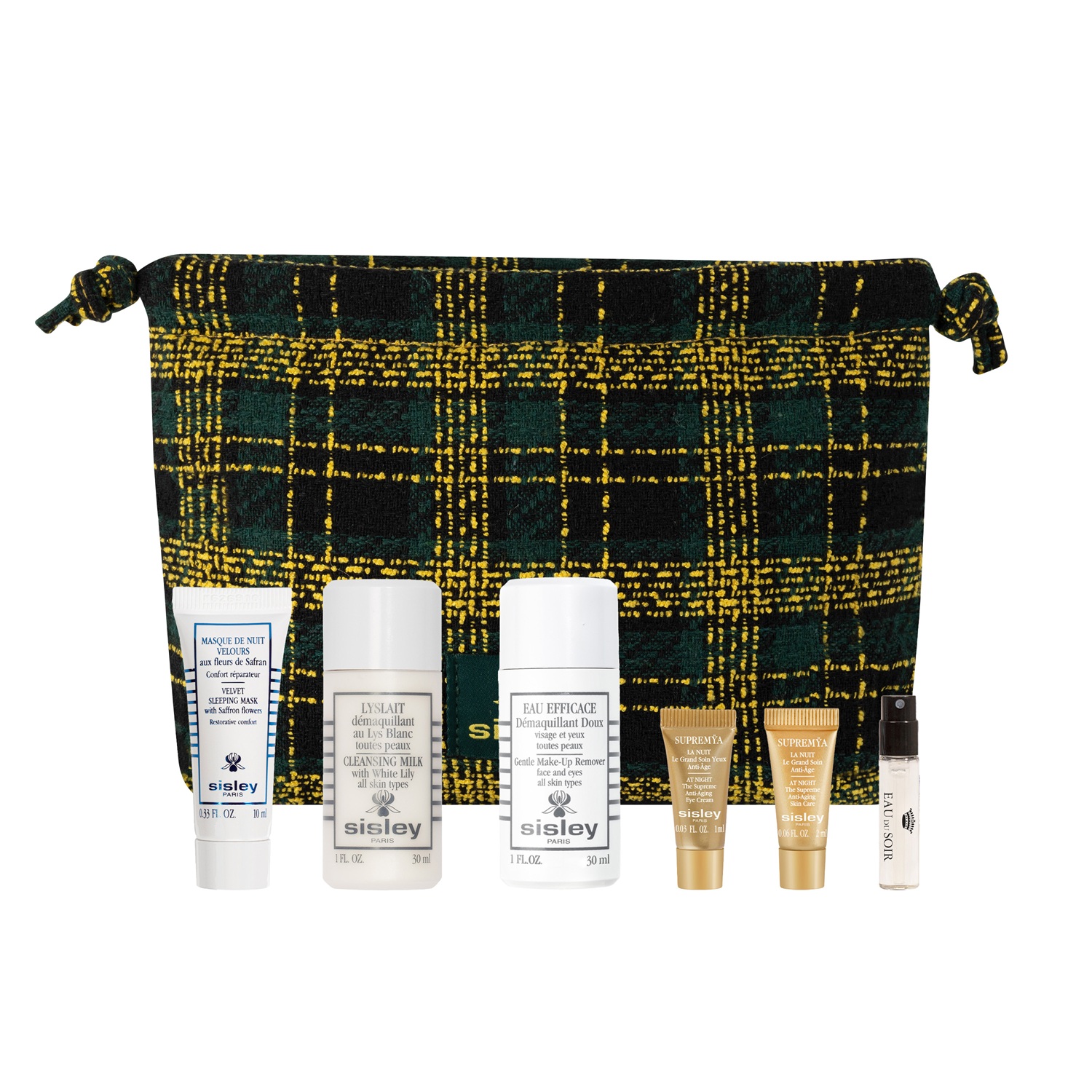 Косметичка TARTAN с миниатюрами