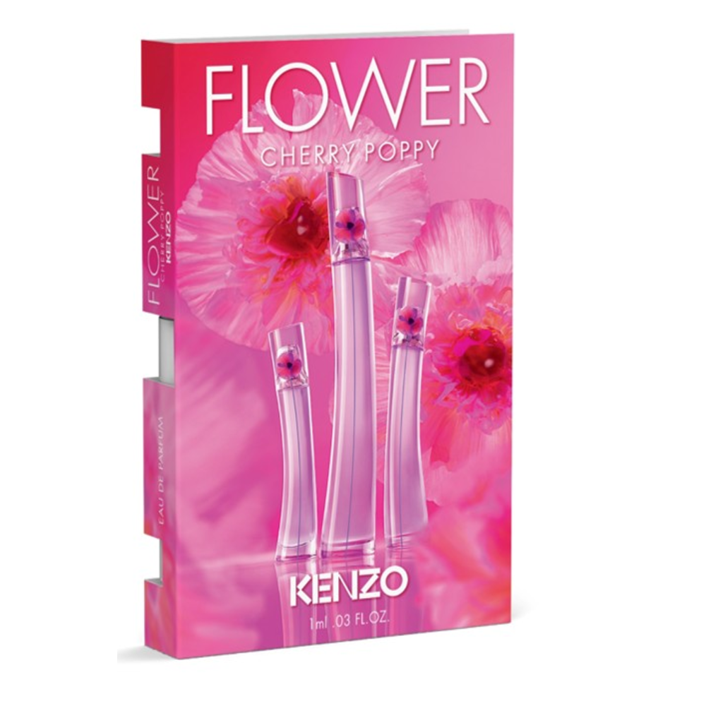 Парфюмерная вода FLOWER BY KENZO CHERRY POPPY, 1 мл.