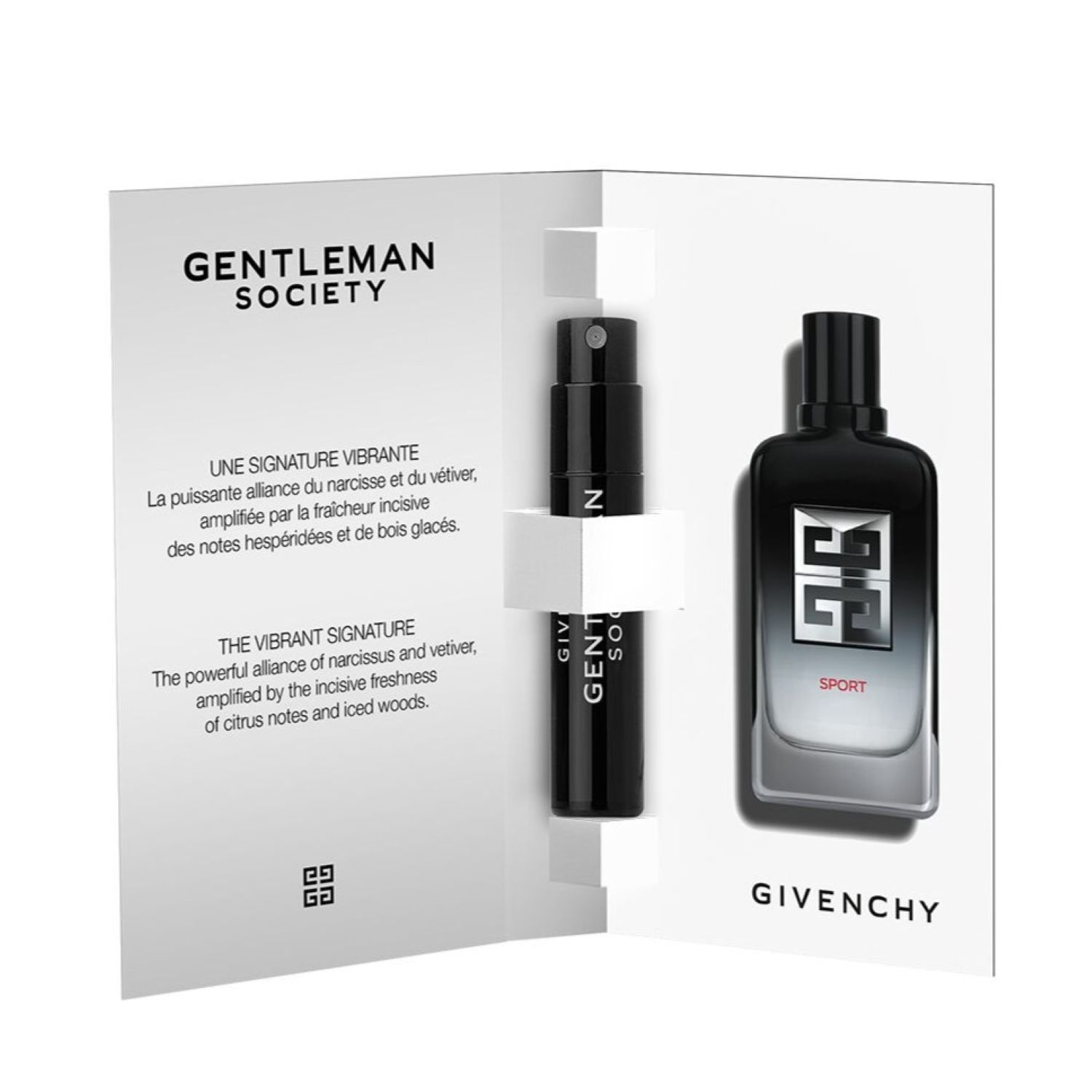 Парфюмерная вода GENTLEMAN SOCIETY SPORT, 1 мл.