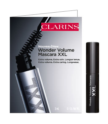 Тушь для объема, длины, изгиба, разделения и ухода за ресницами CLARINS Wonder Perfect 5D Mascara тон 01, 3мл