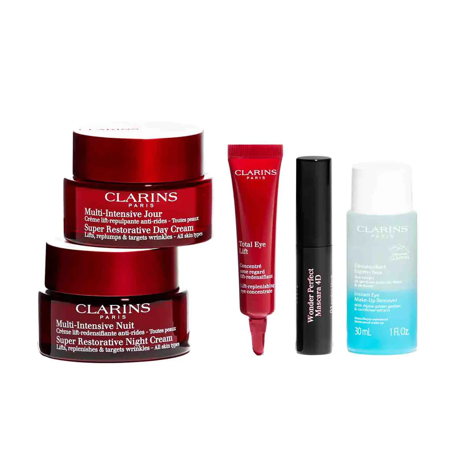 Набор с дневным и ночным кремами Multi-Intensive, а также косметикой для век и ресниц