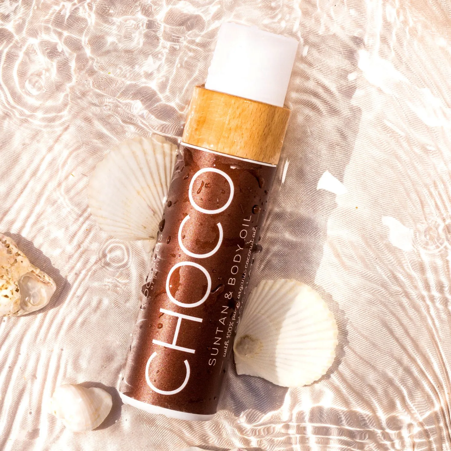 CHOCO SUNTAN & BODY OIL Масло для загара с ароматом шоколада