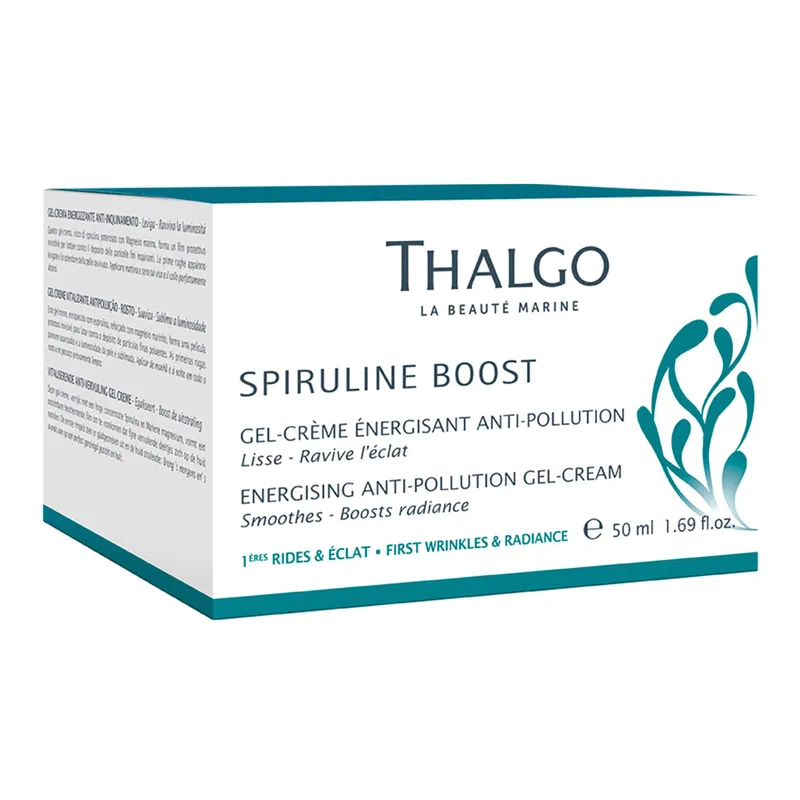 SPIRULINE BOOST Energising Anti-Pollution Gel-Cream Энергизирующий гель-крем