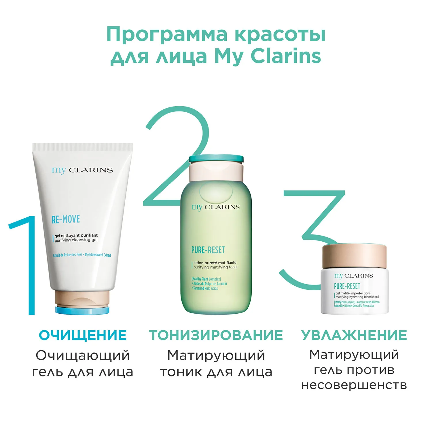 My Clarins Матирующий тоник для лица