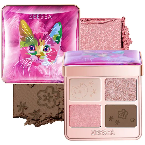 TIPSY KITTY EYESHADOW QUAD Тени для век