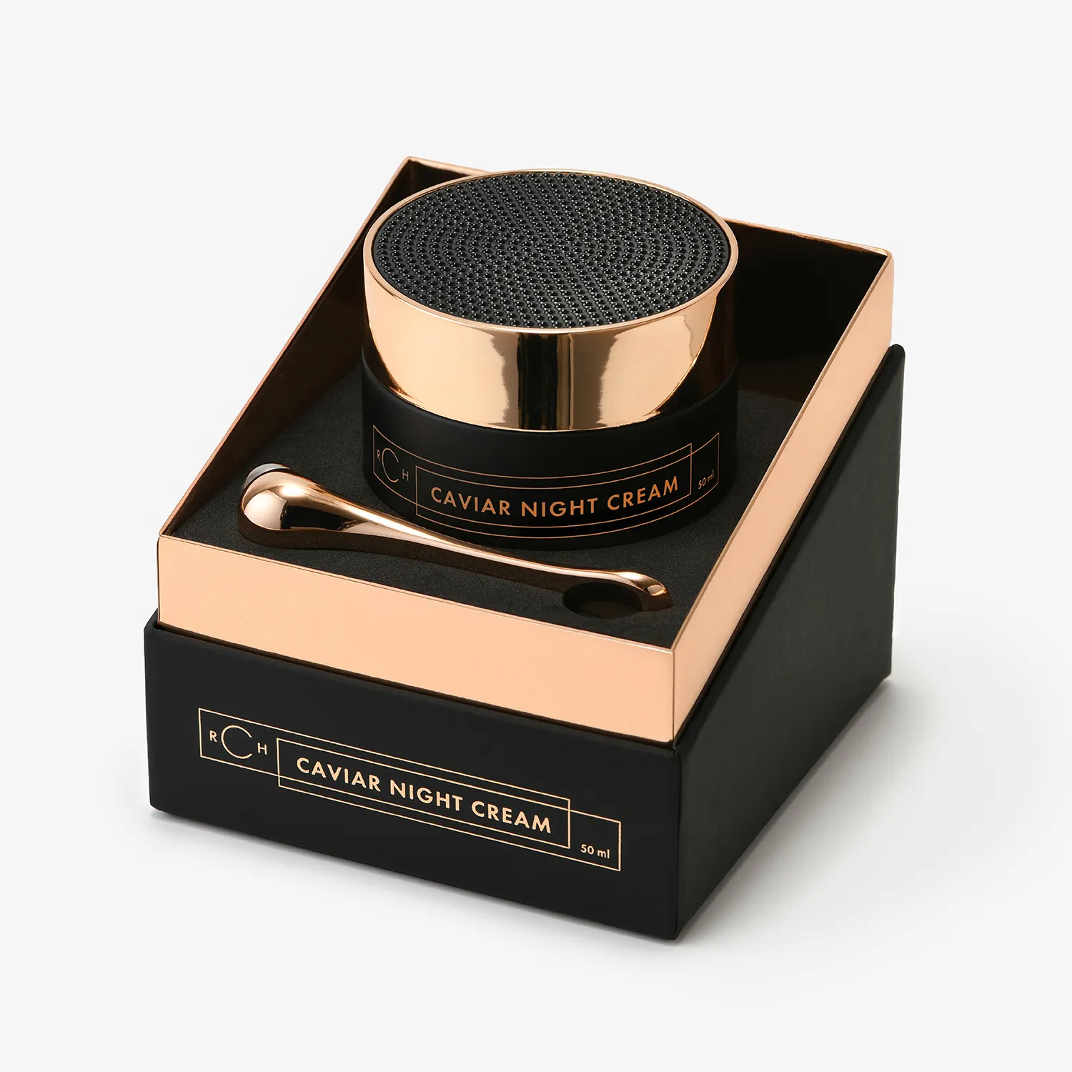 Ночной крем с черной икрой 