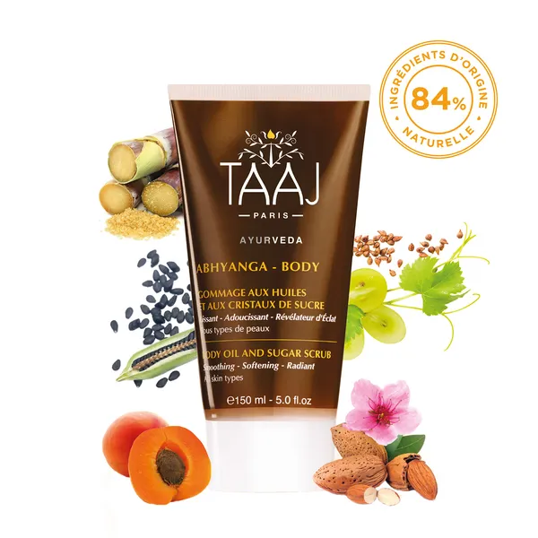 Масло для тела и сахарный скраб