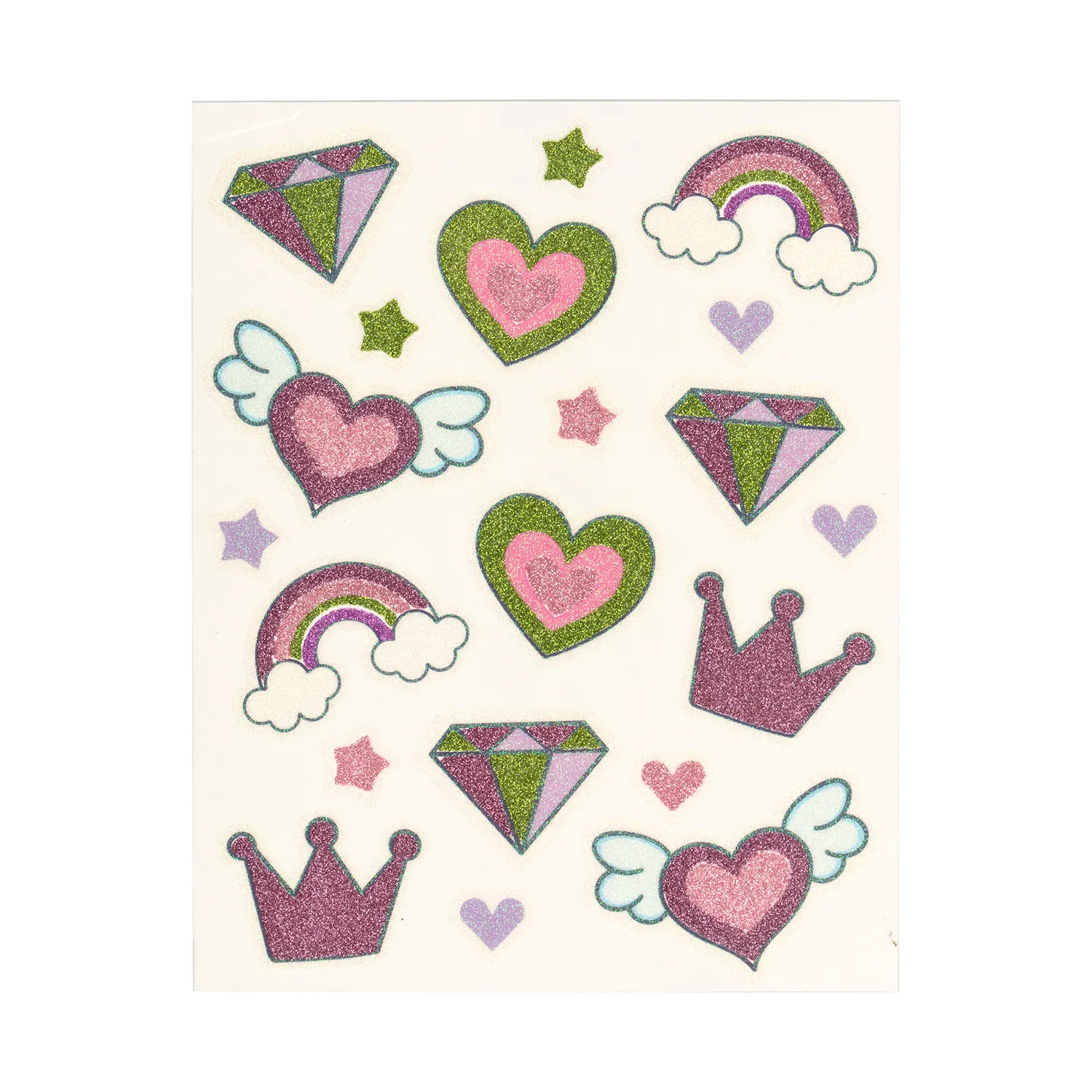 Блестящие тату супер девочка