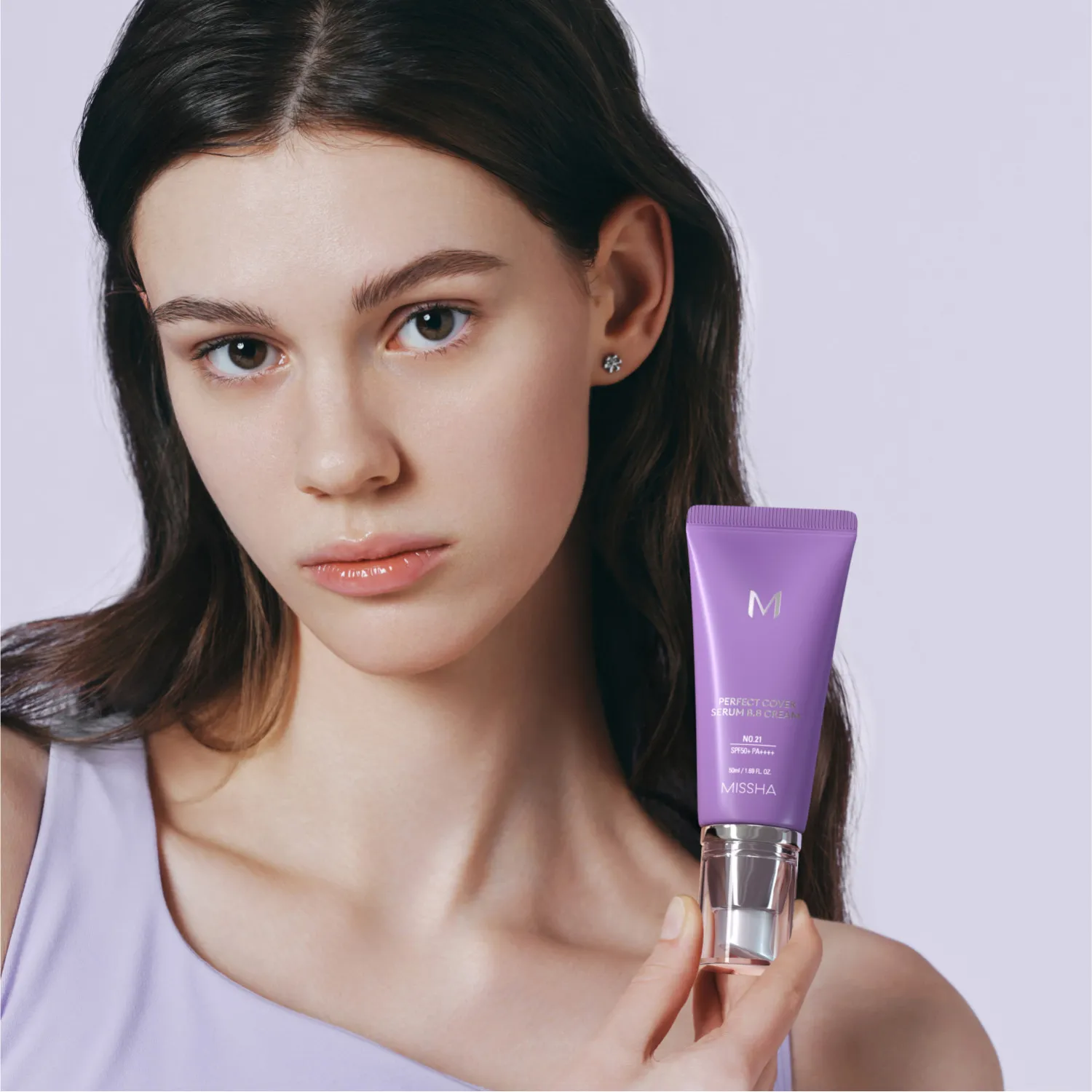 Π Perfect Cover Serum BB Cream Π’ΠΎΠ½Π°Π»ΡΠ½ΡΠΉ BB ΠΊΡΠ΅ΠΌ Ρ Π°Π½ΡΠΈΠ²ΠΎΠ·ΡΠ°ΡΡΠ½ΠΎΠΉ ΡΡΠ²ΠΎΡΠΎΡΠΊΠΎΠΉ Π΄Π»Ρ ΡΠΈΡΠ½ΠΈΡ ΠΊΠΎΠΆΠΈ, SPF50 /PA
