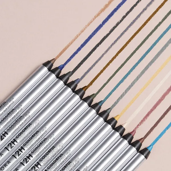 12h Wear Contour Eye Pencil Водостойкий карандаш для век 12ч с шиммером