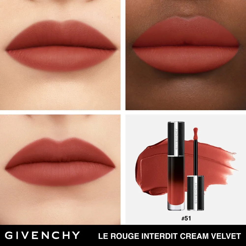Le Rouge Interdit Cream Velvet Жидкая матовая помада для губ