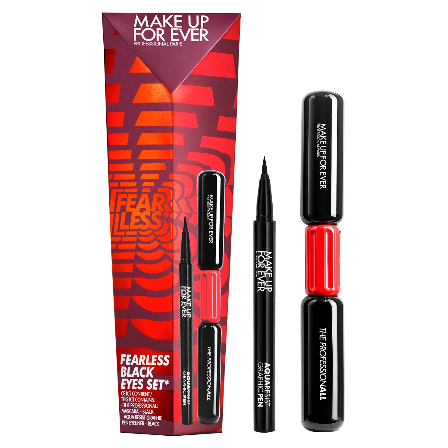 FEARLESS BLACK EYES SET Набор для макияжа глаз