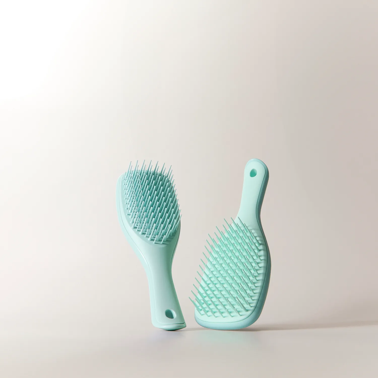 THE ULTIMATE DETANGLER MINI FINE & FRAGILE JADE LAGOON Расческа в мини-формате