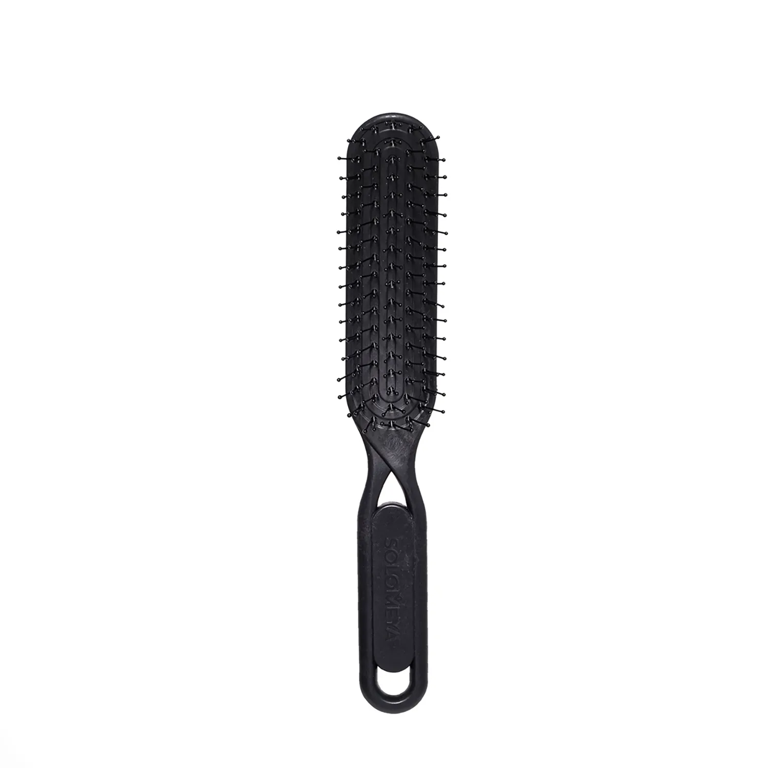 Detangler Hairbrush for Wet & Dry Hair Black Aesthetic Расческа для распутывания сухих и влажных волос черная