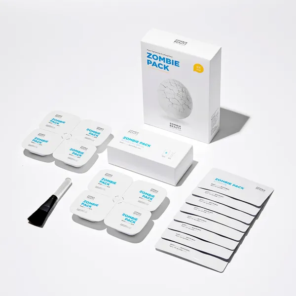 Zombie Beauty Маски для лица на основе центеллы и пантенола