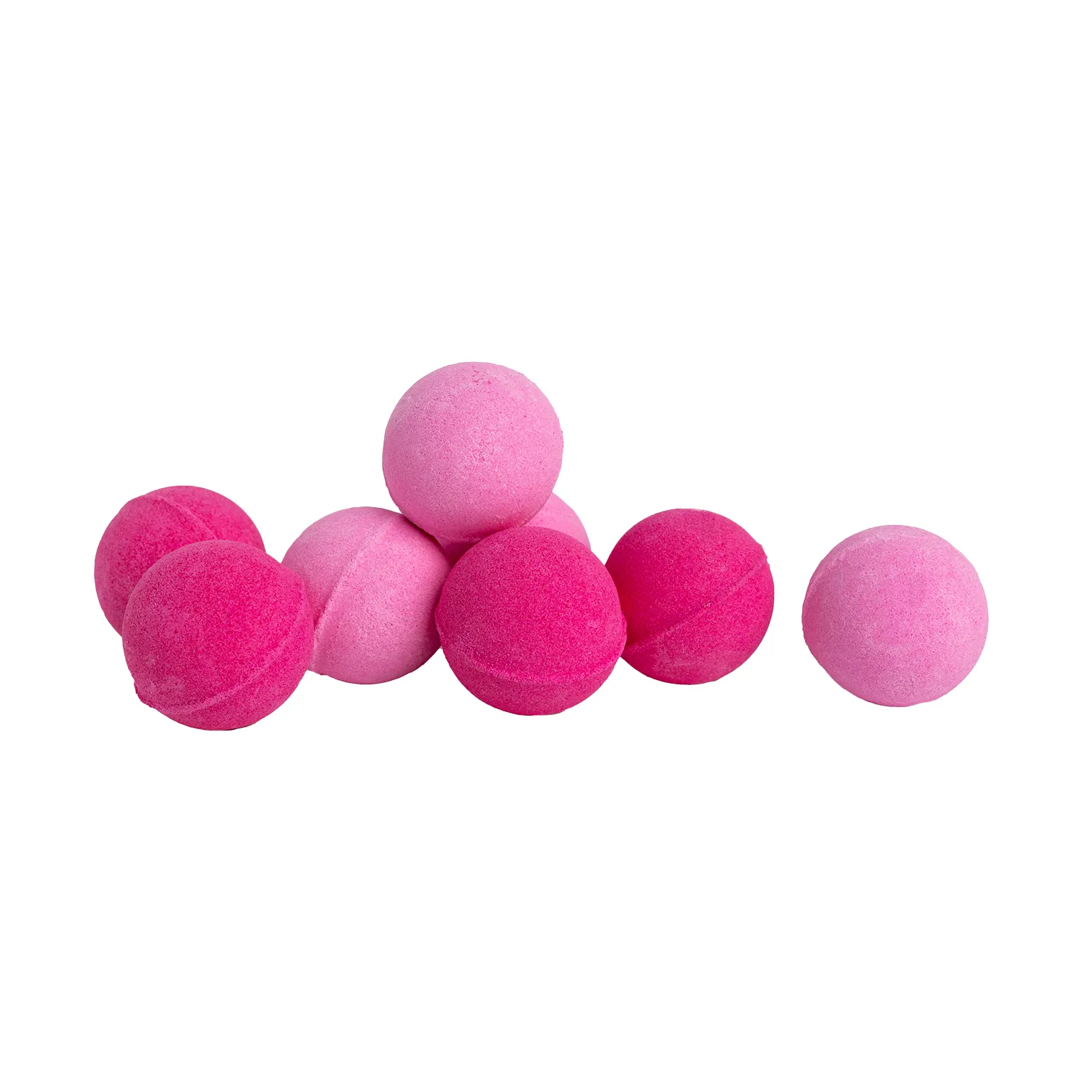  Набор из 8 бомбочек розовый