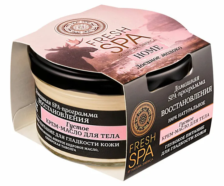 Fresh SPA Home Густое крем-масло для тела Лосиное молоко