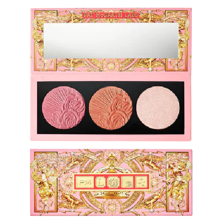 GALACTIC SUN DIVINE BLUSH + GLOW TRIO Палетка для лица