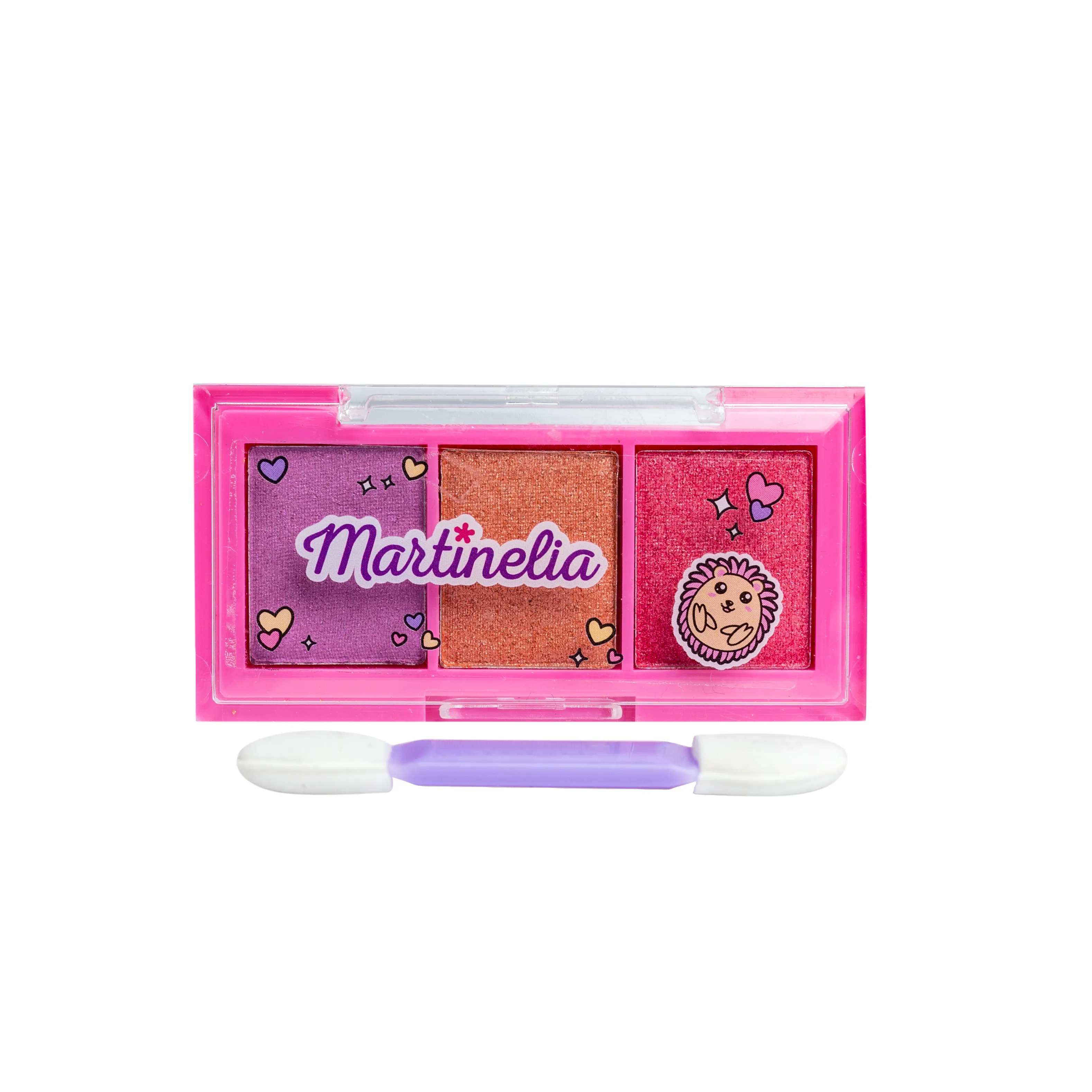 Мини набор теней сиреневый