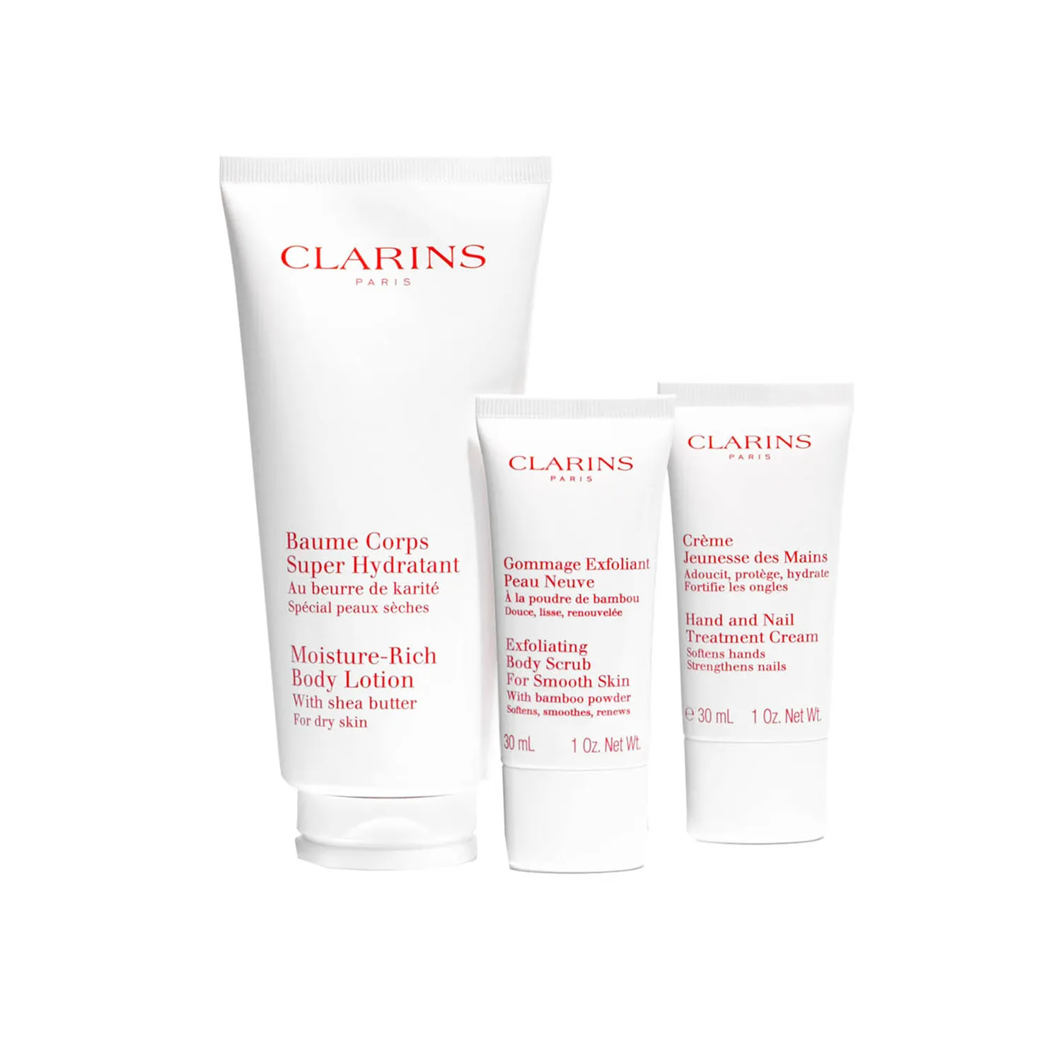 Набор незаменимых средств для ухода за телом