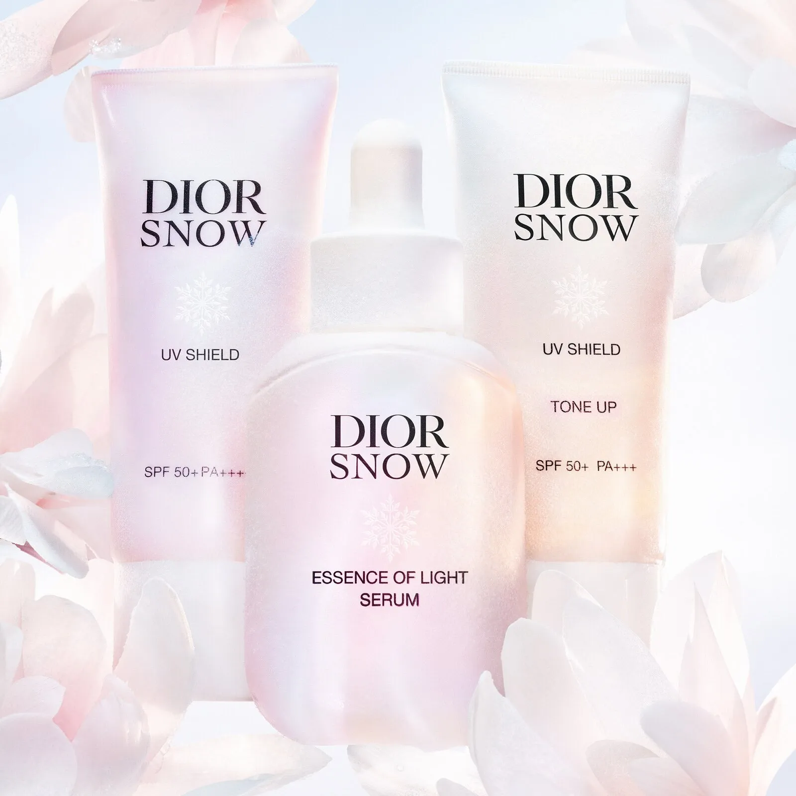 Diorsnow UV Shield SPF50+ PA++++ Защитная эмульсия для лица, придающая сияние коже