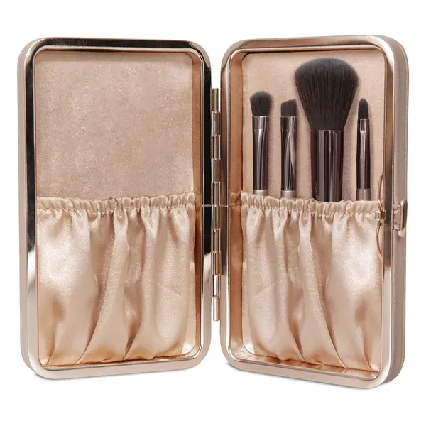 Vegan Travel Brush Collection Kit Дорожный набор кистей