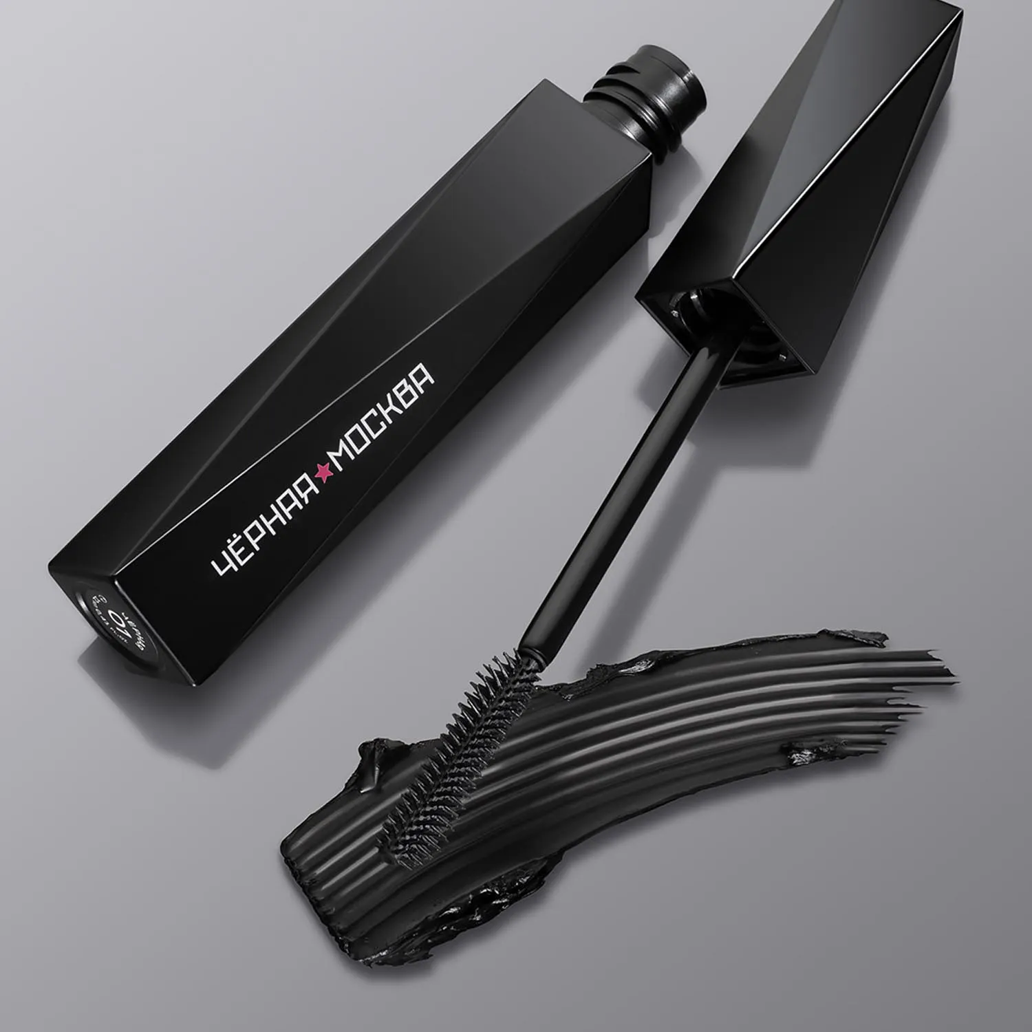 Черная Москва тушь объемная для ресниц 