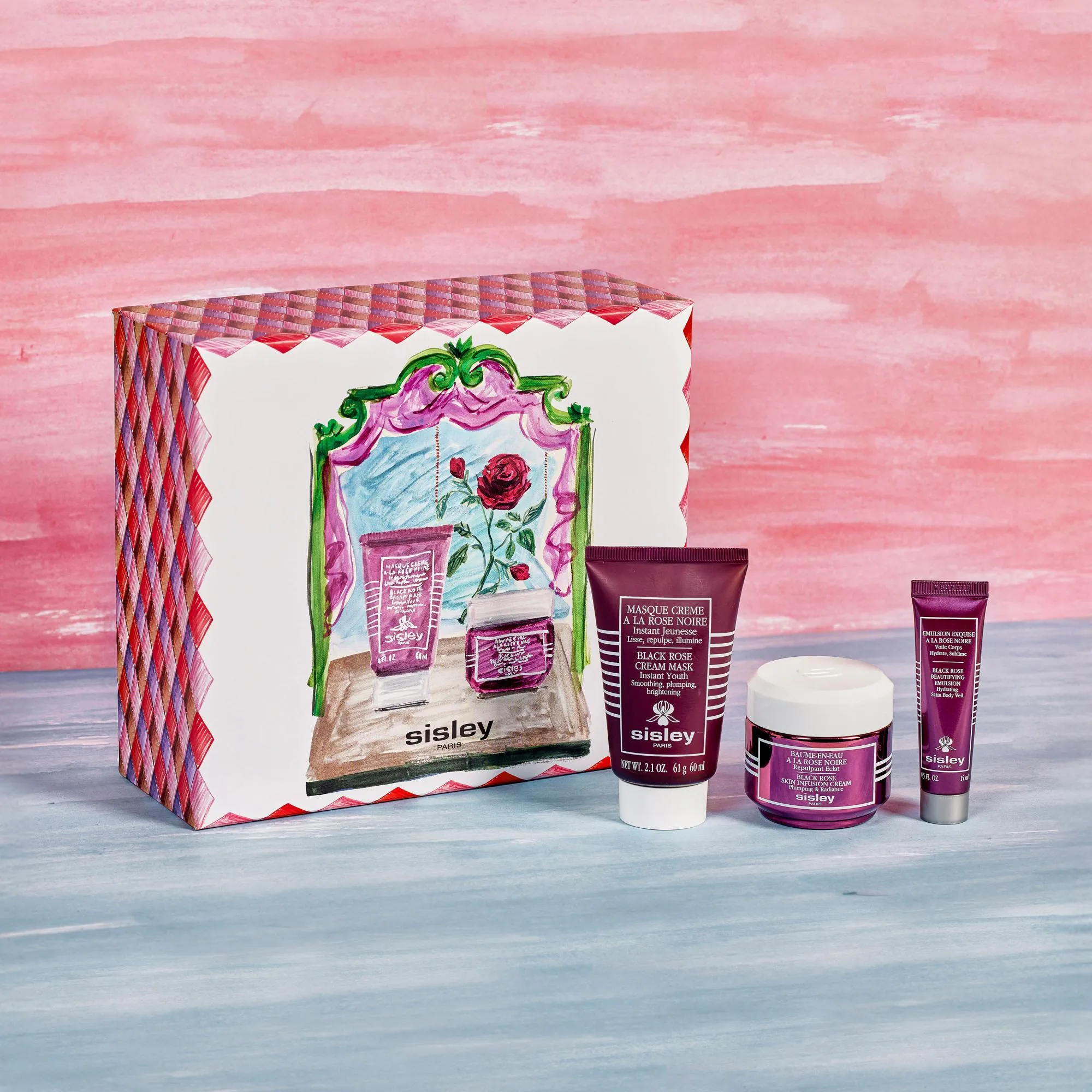 Black Rose Luke Edward Hall Набор средств с экстрактом черной розы